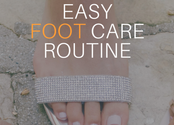 Tips to help with dry feet, cracked heels, and polished toes