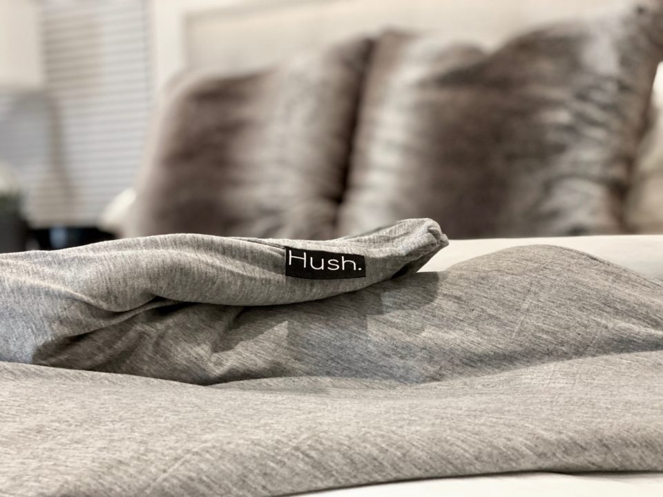 Hush Weighted Blankets justpeachy.co the official blog of Chia