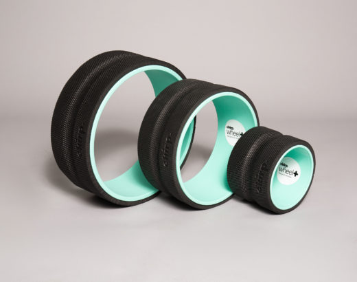 Chirp Back Wheels to help stretch, massage, and relax back muscles