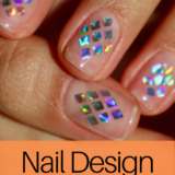 How to add holographic nail stickers and make them last!