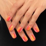 ombré nail art